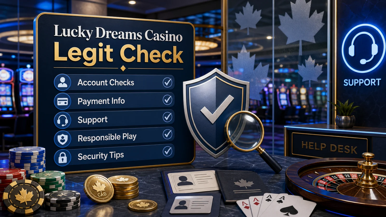 Is Lucky Dreams Casino Legit In Canada? Safety Checklist content banner